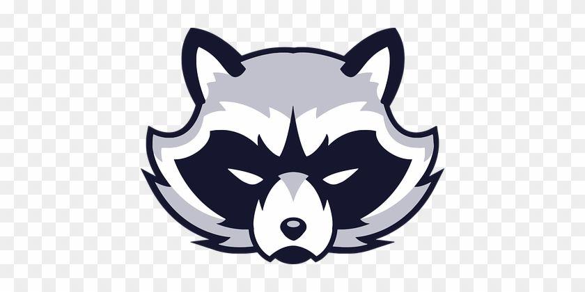 Raccoon Logo - Animal Face Logo Raccoon Vicious Wild Logo