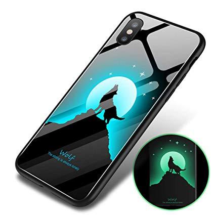 Dark Wolf Cool Logo - Amazon.com: New Cool Glow in The Dark Night Cell Mobile Phone Cases ...