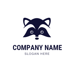 Raccoon Face Logo - Free Raccoon Logo Designs | DesignEvo Logo Maker
