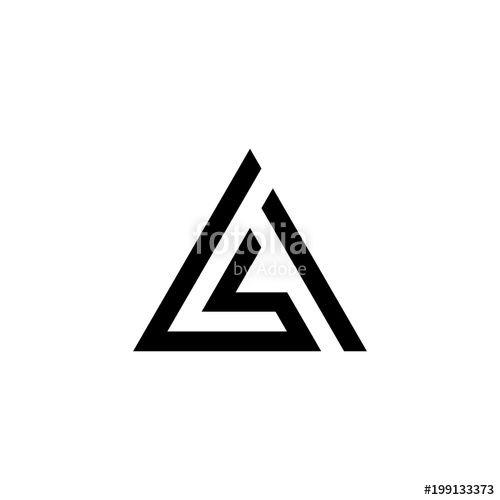 Triangular Logo - Abstract Triangular Logo Element