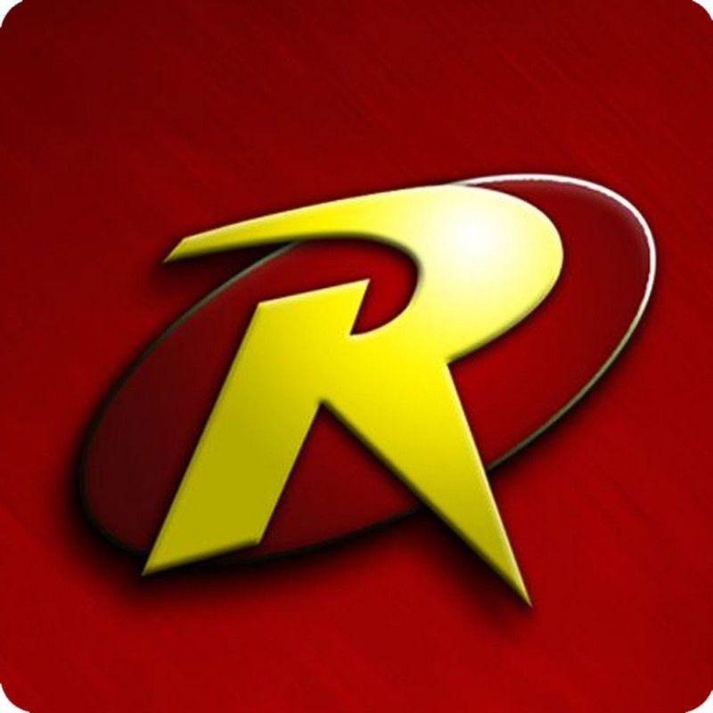 Robin Superhero Logo - ROBIN (LOGO) FRIDGE MAGNET