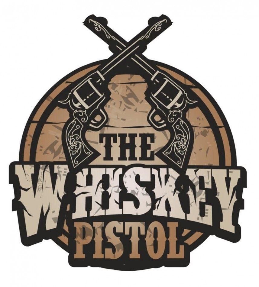 Whiskey Logo - The Whiskey Pistol. Frontier Village Center