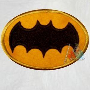 Adam West Bat Logo - Batman Replica Suit Chest Logo of Adam West Embroidered Patch Robin ...