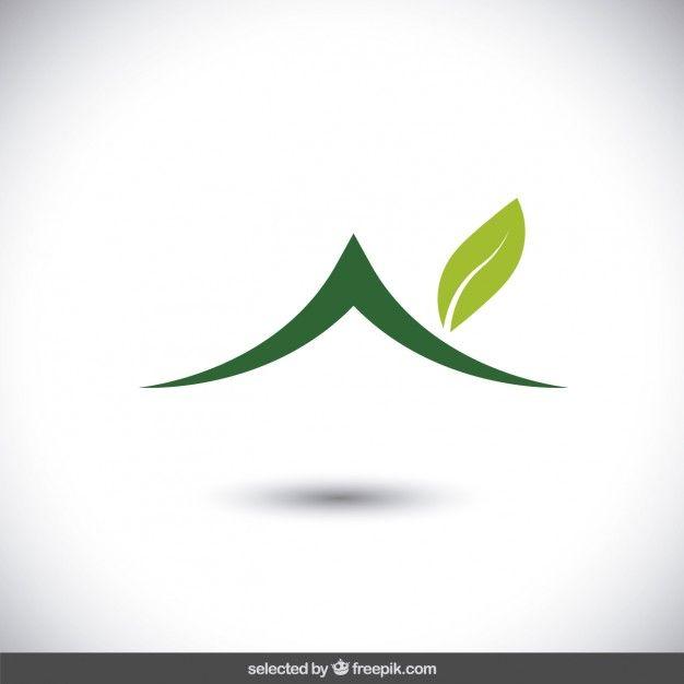 House Logo - Eco house logo Vector | Free Download