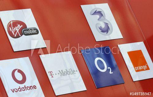 British Mobile Phone Manufacturer Logo - Company logos for all the major British mobile phone network ...