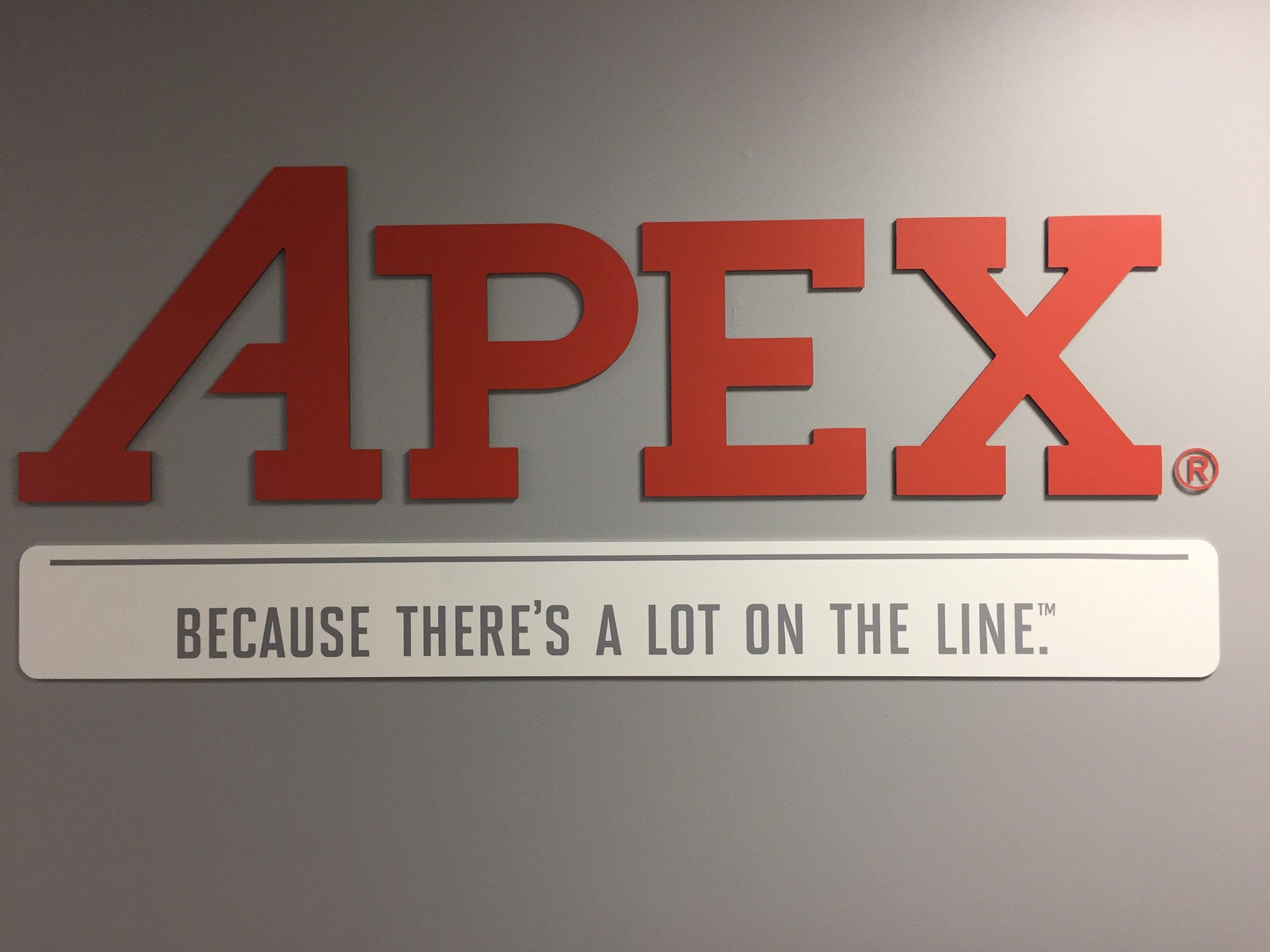 Apex Tool Logo - Interior signs