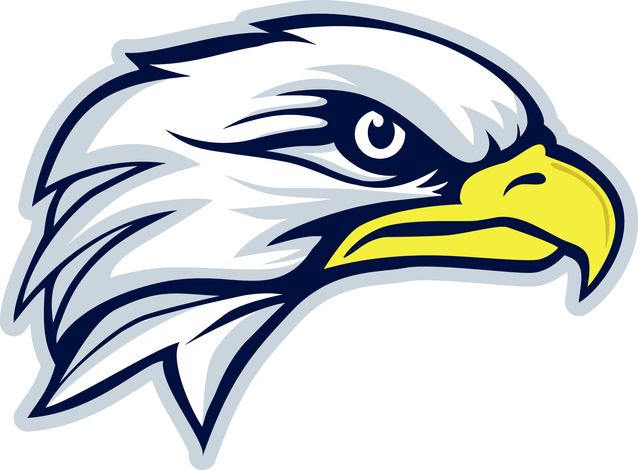 Blue Eagle Head Logo - Eagle Png Logo - Free Transparent PNG Logos