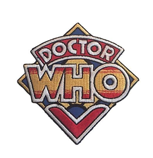 Doctor Who Diamond Logo - Doctor Who Classic Diamond Shape Logo Embroidered Iron