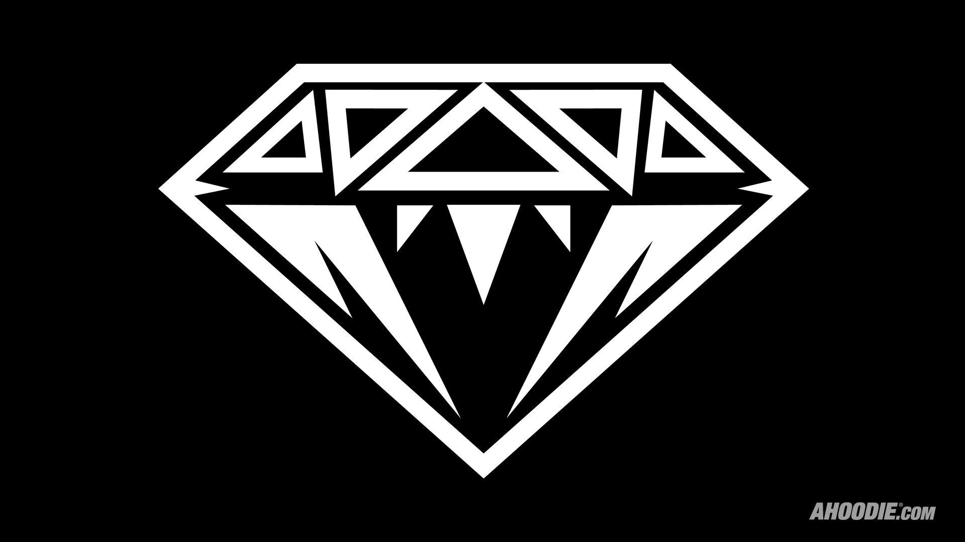 Black and White Diamond Clothing Logo - Diamond supply co Logos