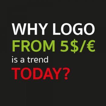 The Dollars Logo - Why logo from 5 USD/EUR is a trend today? - Logolution.eu