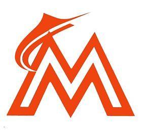 Marlins Logo - Miami Marlins Logo Vinyl Car Truck Decal Sticker MLB 77036z | eBay