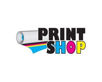 Printing Shop Logo - PRINT SHOP Logo Design