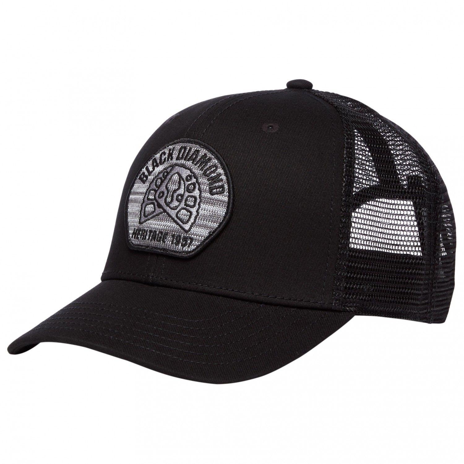 Black and White Diamond Clothing Logo - Black Diamond Black Diamond Trucker Hat. Buy online
