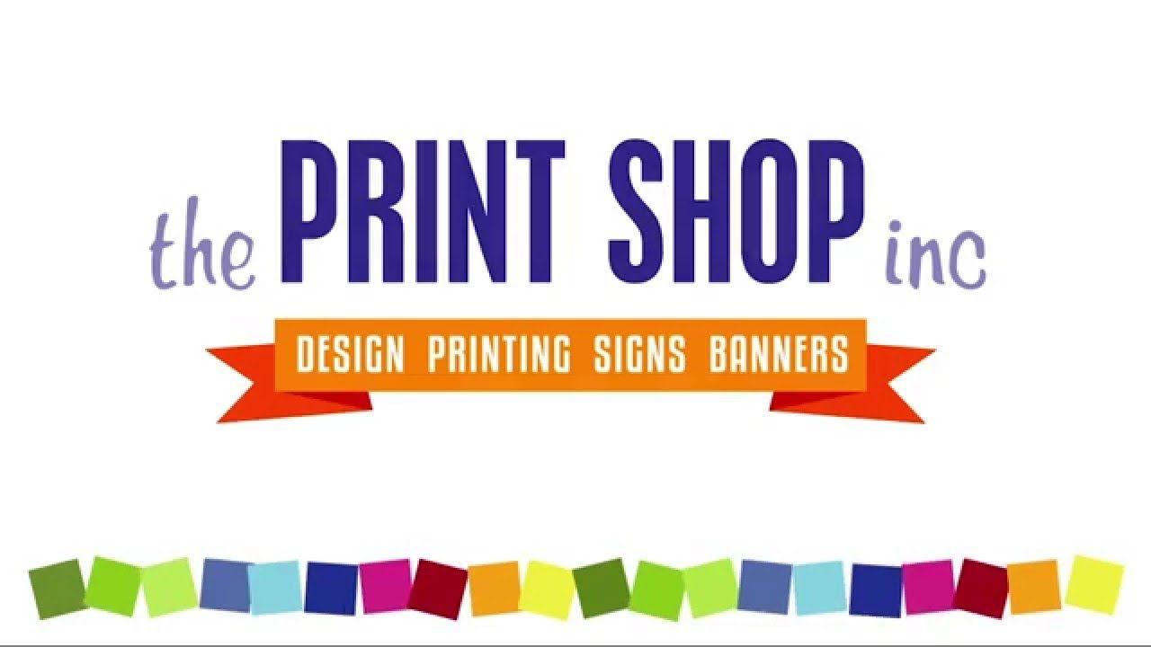 Printing Shop Logo - The Print Shop In Panama City Beach New Logo Reveal (850) 234 8284