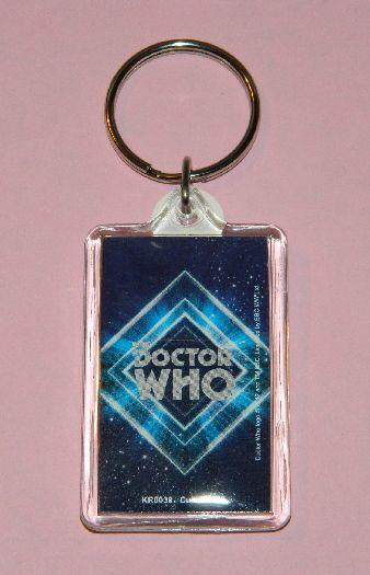 Doctor Who Diamond Logo - Doctor Who Diamond Name Logo Acrylic Keychain Key Ring | Starbase ...