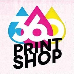 Printing Shop Logo - 360 Print Shop - Screen Printing/T-Shirt Printing - 3887 Mannix Dr ...