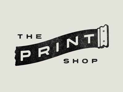 Print Shop Logo - The Print Shop | Logo Design | Pinterest | Logo design, Logos and ...