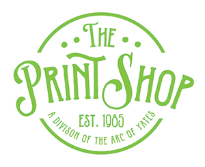 Printing Shop Logo - The Print Shop - Arc of Yates Printing Services