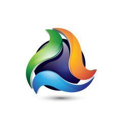 Colorful Triangle Logo - Search photo triangle logo