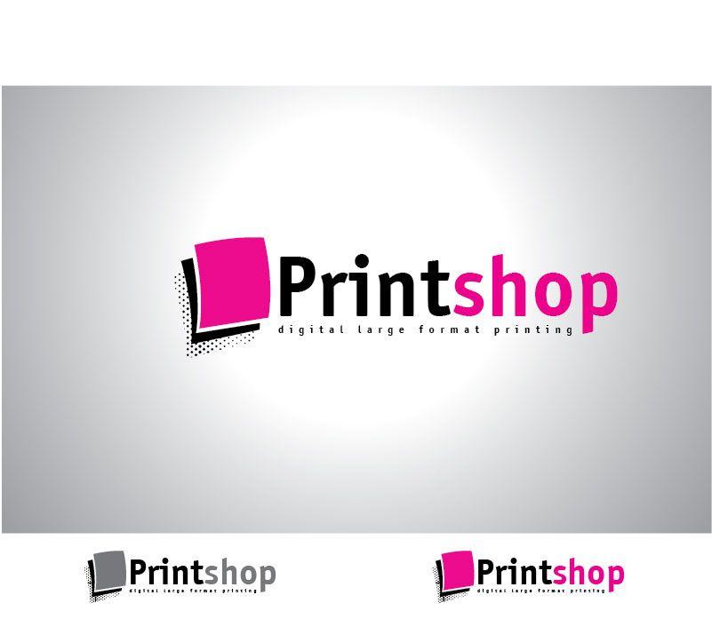 Printing Shop Logo - Modern, Elegant, Printing Logo Design for company name is printshop