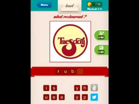 What Restaurant Logo - What Restaurant? Game answers level 31-40 - YouTube