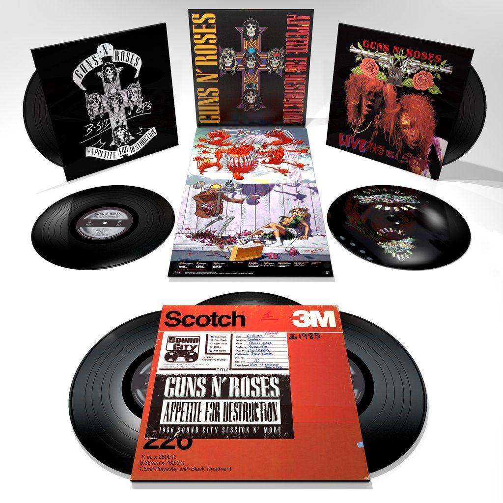 Guns and Roses Appetite for Destruction Logo - Appetite For Destruction - Locked N' Loaded Box Set – Guns N' Roses ...