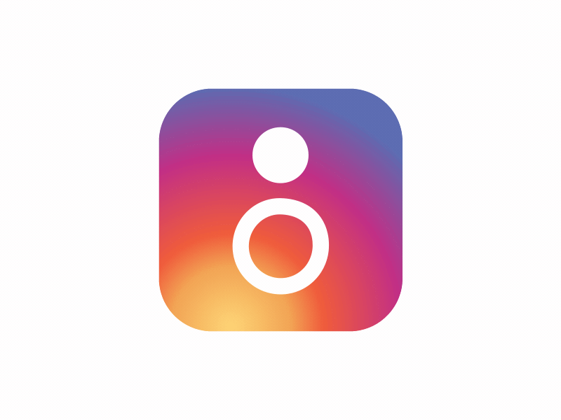 Instagram Party Logo - Instagram 8 years! by Fede Cook | Dribbble | Dribbble