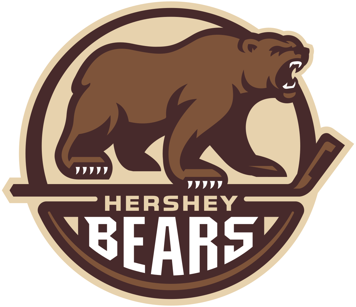 Black and White Bears Logo - Hershey Bears