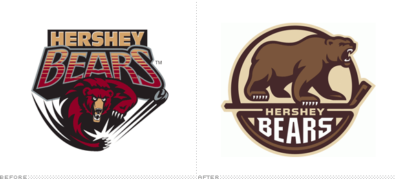Hershey Bears New Logo - Brand New: Hershey Bears