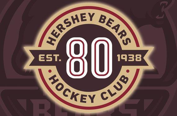 Hershey Bears New Logo - Hershey Bears Celebrate 80 Years With Special Logo. Chris Creamer's