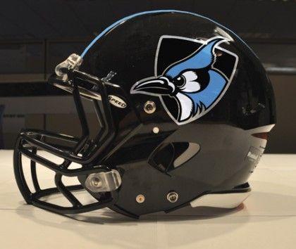 Blue Jays Football Logo - New Johns Hopkins athletics logo debuts on football helmets | Hub