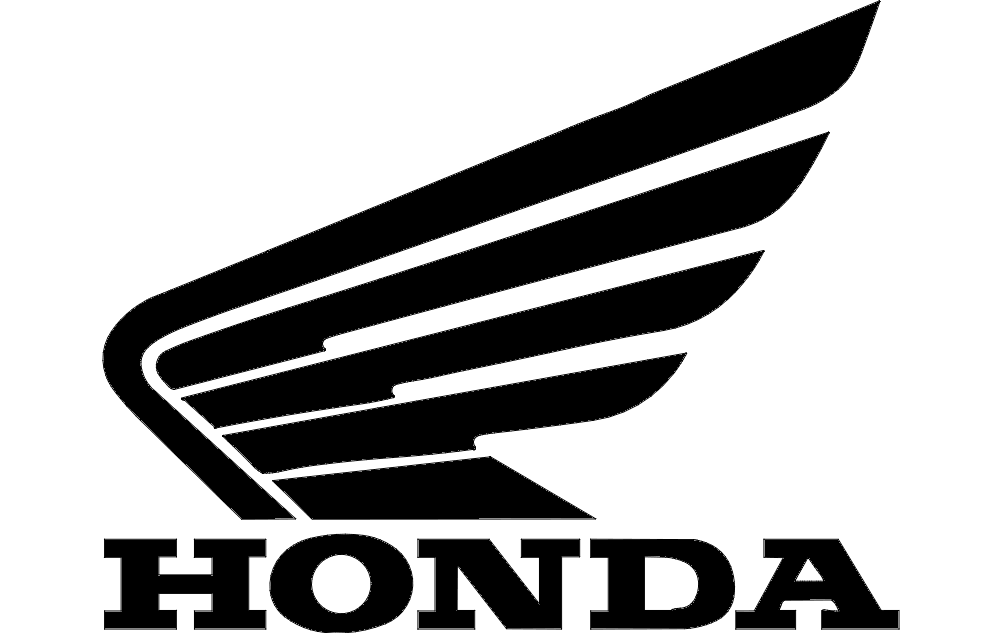 Honda Four Wheeler Logo - Honda Motorcycle Logo dxf File Free Download - 3axis.co
