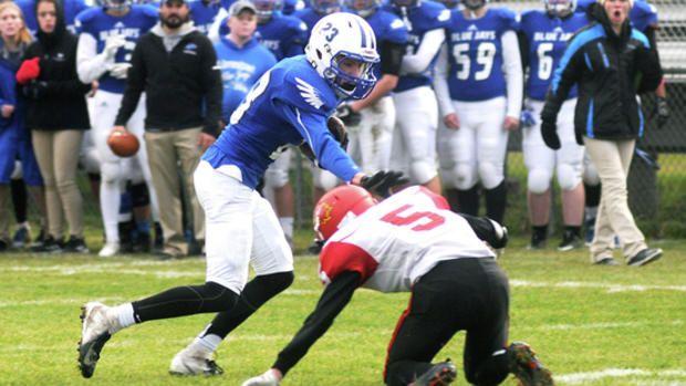 Blue Jays Football Logo - ONE GAME AWAY: Blue Jay football faces Shanley in state semifinal ...