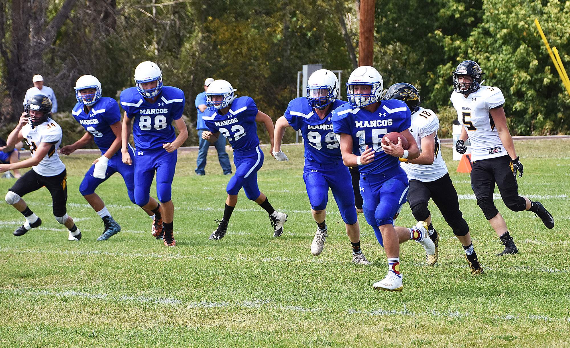 Blue Jays Football Logo - Bluejays flex muscles with big win over Sargent