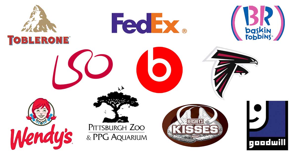 Pittsburgh Zoo Logo - 10 Famous Logo Designs with Hidden Messages - Vela Agency
