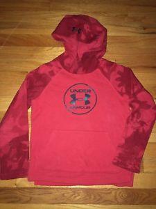 Red Camo Logo - Boys Under Armour Red Camo Logo Hoodie Sweatshirt Youth Small YSM | eBay