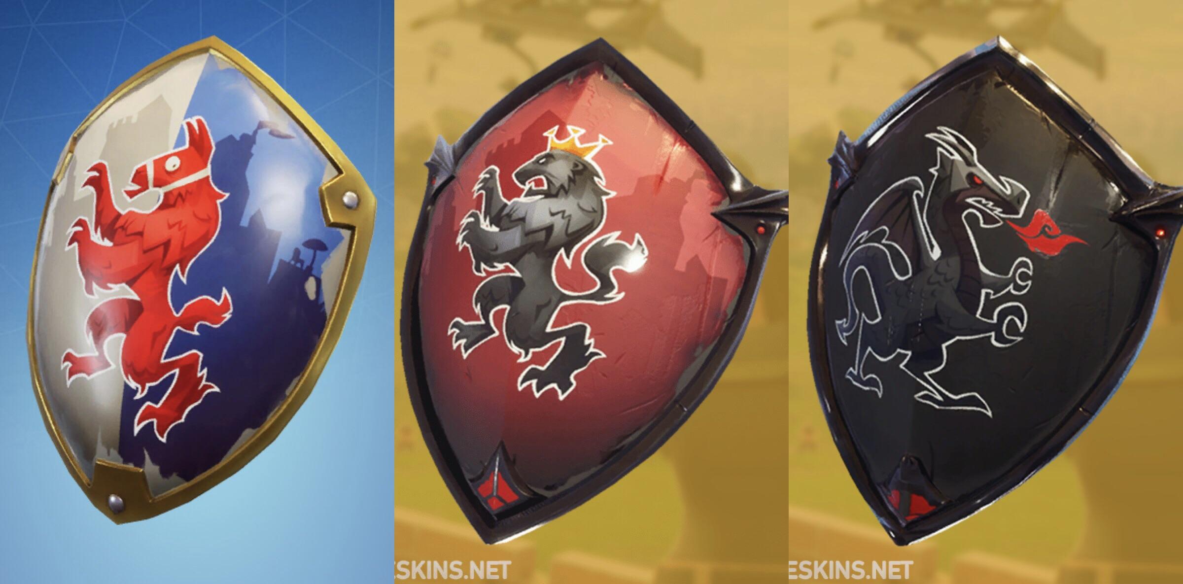 Red Shield Animal Logo - TIL the Squire Shield, Red Knight Shield and Black Knight shield ...