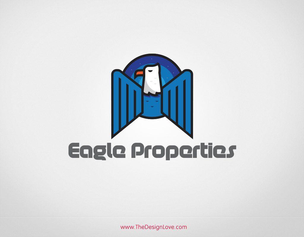 Who Has Blue Eagle Logo - Premium Vector Blue Eagle Logo for Start-up