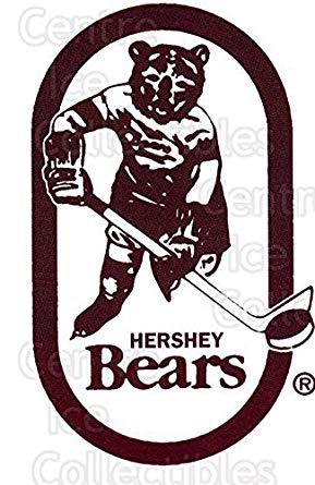 Hershey Bears New Logo - (CI) Hershey Logo Hockey Card 1998 99 Hershey Bears 40