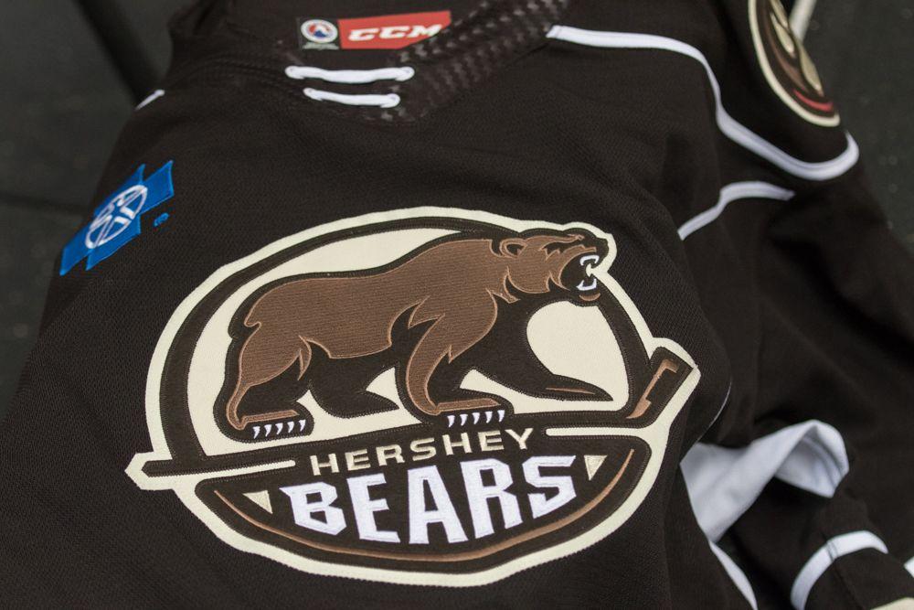 Hershey Bears New Logo - Hershey Bears jersey are getting some new technology for the 2018-19 ...