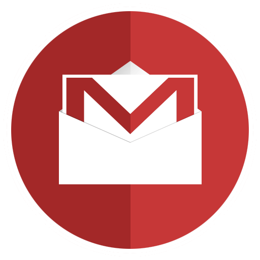 Round Gmail Logo - Free Gmail Logo Icon 40444 | Download Gmail Logo Icon - 40444