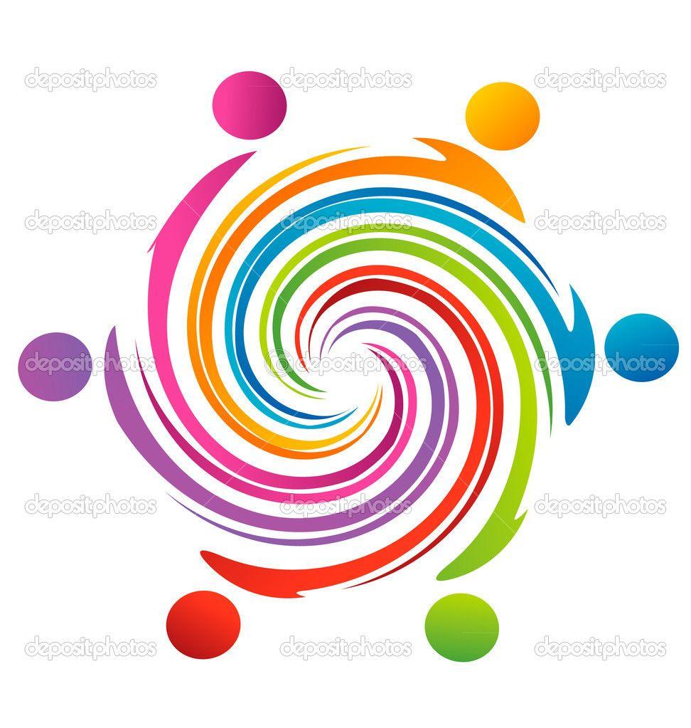 Rainbow Swirl Logo - 15 Swirls Vector Logo Images - Green Swirl Floral Vector, Colorful ...