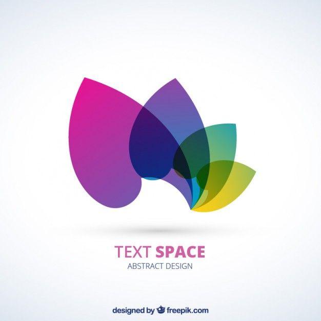 Colorful Company Logo - Logo with colorful petals Vector | Free Download