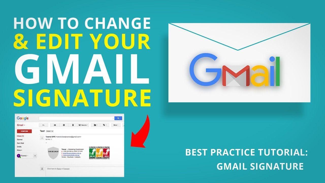Google Gmail Logo - HOW TO ADD A LOGO TO YOUR GMAIL SIGNATURE | Gmail Tutorial - YouTube