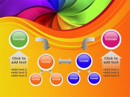 Rainbow Swirl Logo - Rainbow Swirl PowerPoint Template, Backgrounds | 10432 ...