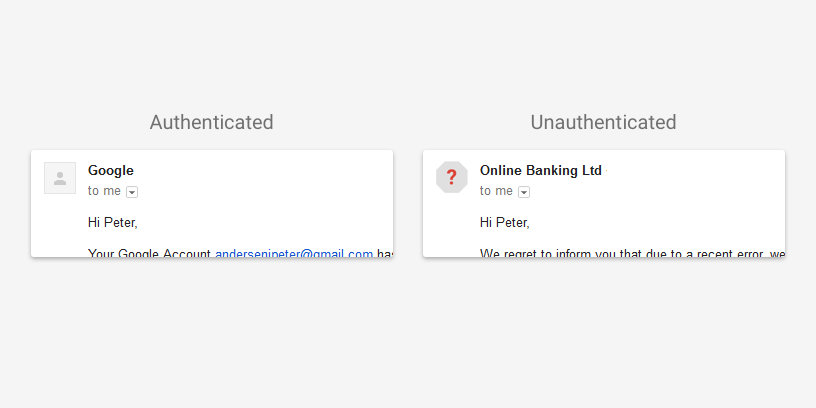 Google Gmail Logo - Gmail gains lock and question mark icons to indicate if emails are