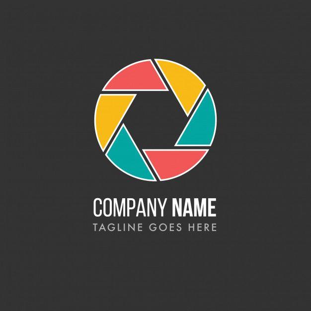 Colorful Company Logo - Company Logo Colorful Diaphragm Vector