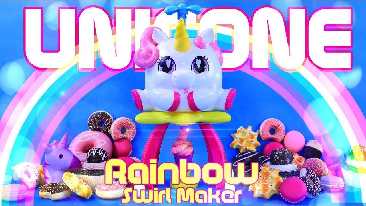 Rainbow Swirl Logo - Unbox Daily: UNICONE Rainbow Swirl Maker. CUTE Unicorn that creates