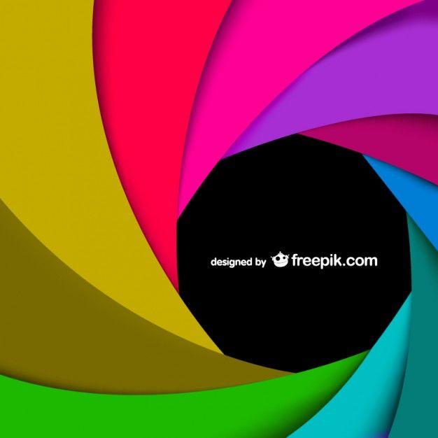 Rainbow Swirl Logo - Rainbow swirl background Vector