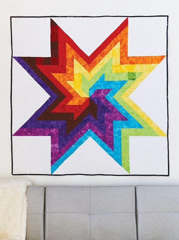 Rainbow Swirl Logo - Rainbow Swirl Quilt Pattern Download